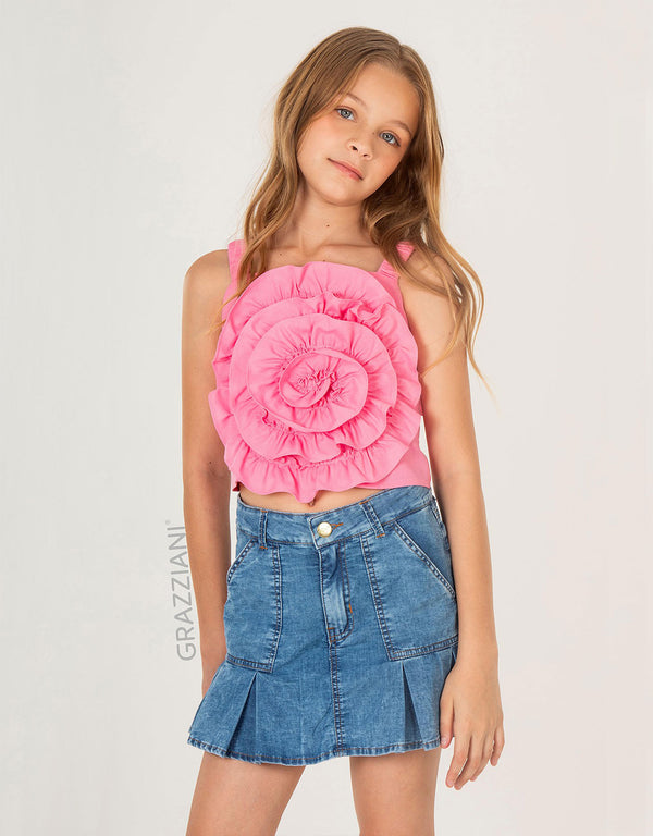 FALDA SHORT JEAN